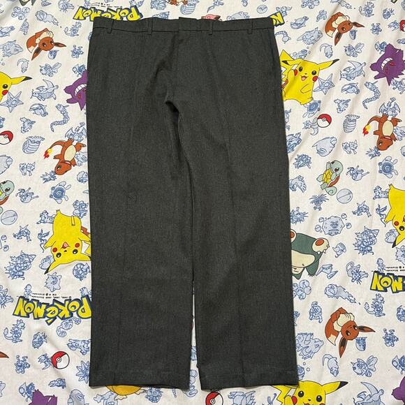 Vintage 90s Levi's Grey Action Slacks Pants 42x30 - Picture 1 of 3